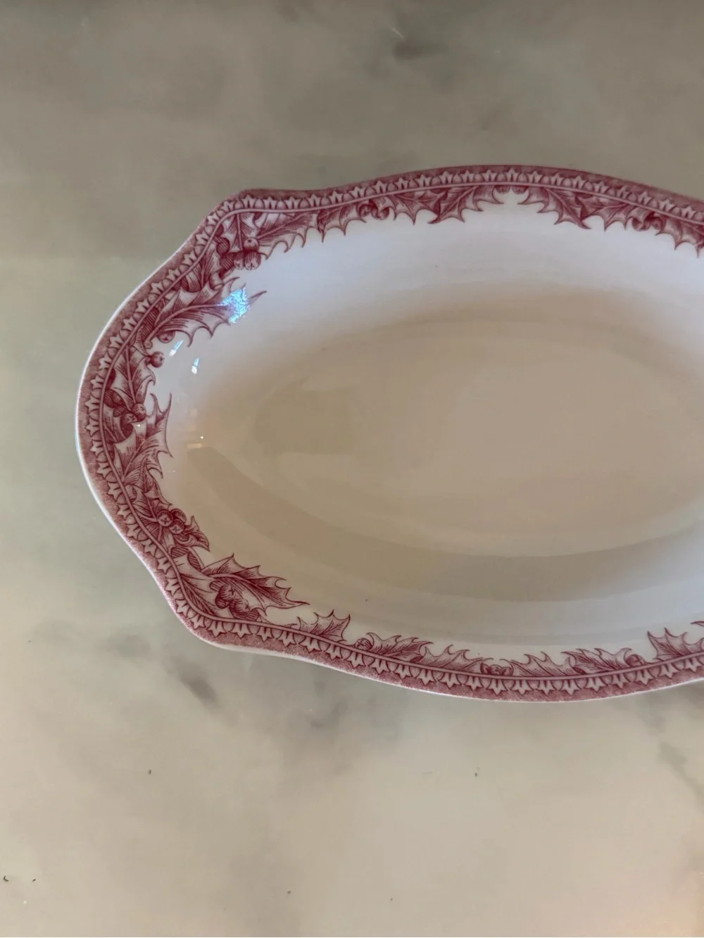 Johnson Brothers Twas the Night Christmas Gravy Boat & Underplate Set